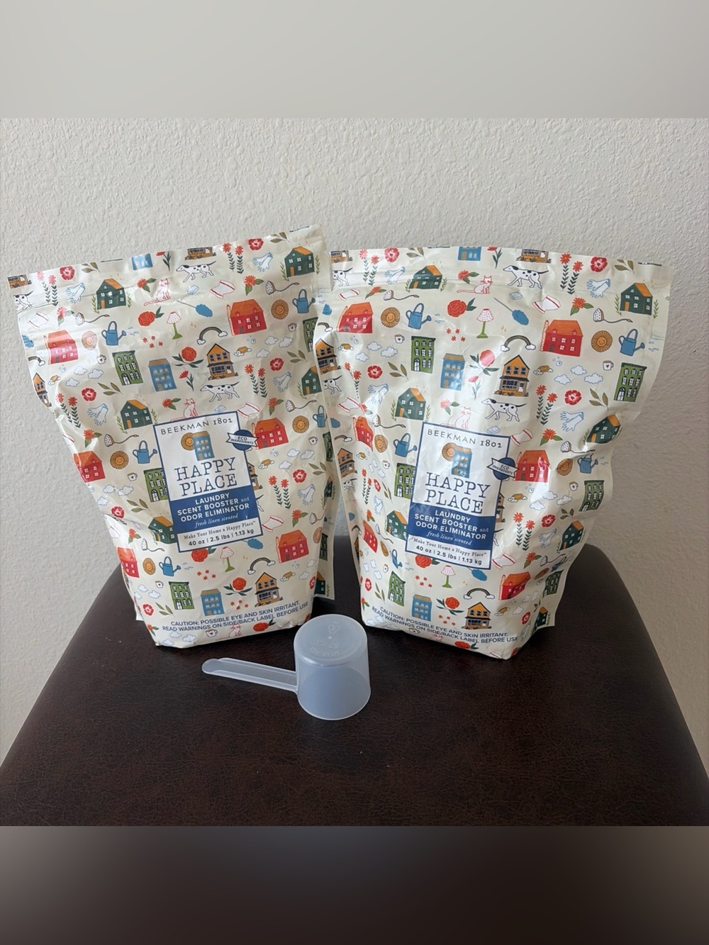 Beekman 1802  Laundry Scent Booster 2 PACK 80 oz Total Sealed FRESH LINEN
